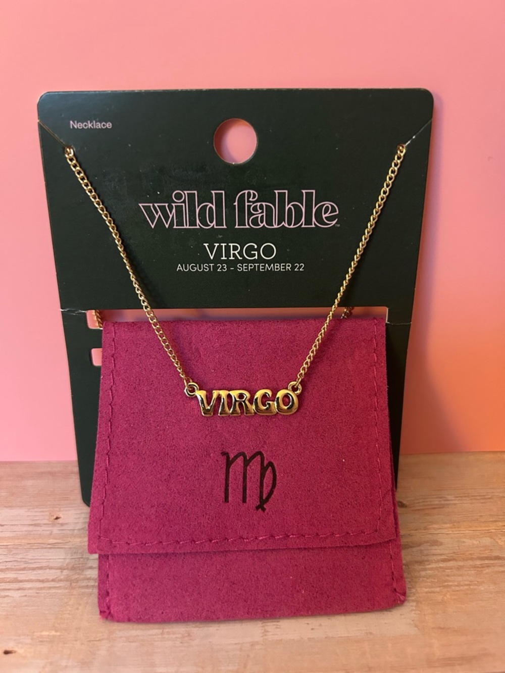 NWT Virgo Necklace, Wild Fable